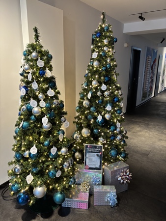 Ein Weihnachtswunschbaum für die etwas Älteren - ein Kooperationsprojekt der KoWo mbH und des KiK e.V.